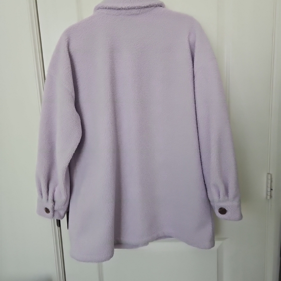 G By Guiliana Teddy shacket. Small. - Picture 4 of 7